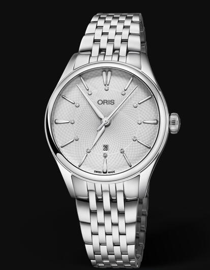 Review Oris Artelier Date Diamonds 33mm Replica Watch 01 561 7724 4051-07 8 17 79